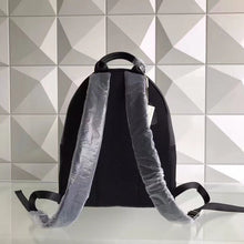 Load image into Gallery viewer, Fendi Black Large Bag Bugs Eye Inlays Backpack
