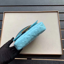 Load image into Gallery viewer, Fendi Pale Blue FF Motif Mini Baguette Bag
