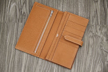 Load image into Gallery viewer, Hermes Bearn Gusset Wallet In Brown Leather
