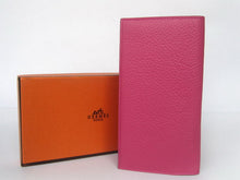 Load image into Gallery viewer, Hermes Wallet H2007 Ladies Cow Leather Pink
