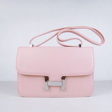 Load image into Gallery viewer, Hermes Calf Leather Message Bag H020 Pink Silver

