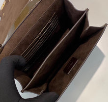 Load image into Gallery viewer, Fendi Karligraphy Bag In Brown Patent Leather
