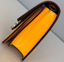 Load image into Gallery viewer, Fendi Karligraphy Bag In Yellow Patent Leather
