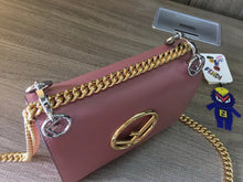 Load image into Gallery viewer, Fendi Small Kan I F Bag In Pink Calfskin
