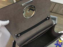 Load image into Gallery viewer, Fendi Kan I F Shoulder Bag In Black Calfskin
