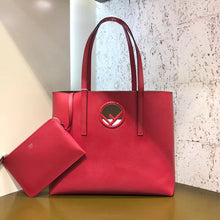 Load image into Gallery viewer, Fendi Cherry Kan I F Logo Shopper Bag
