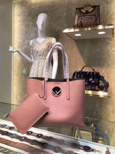 Load image into Gallery viewer, Fendi Pink Kan I F Logo Shopper Bag
