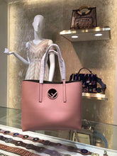 Load image into Gallery viewer, Fendi Pink Kan I F Logo Shopper Bag

