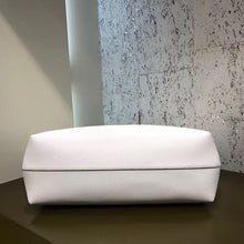 Load image into Gallery viewer, Fendi White Leather Logo Shopper Bag
