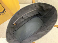 Load image into Gallery viewer, Fendi Logo Shopper Bag In Glazed Fabric With Tan Leather
